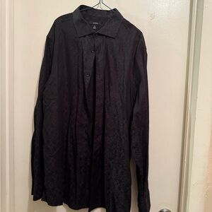 Alfani Men's Elegant Black Dress Shirt